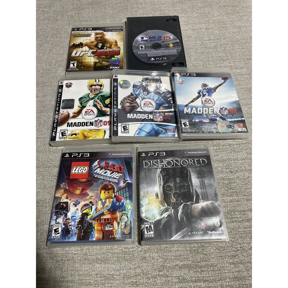 Huge lot PS3 PlayStation 3 Games Bundle Lot, Tested And Working